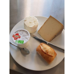 Tomme de brebis sous vide